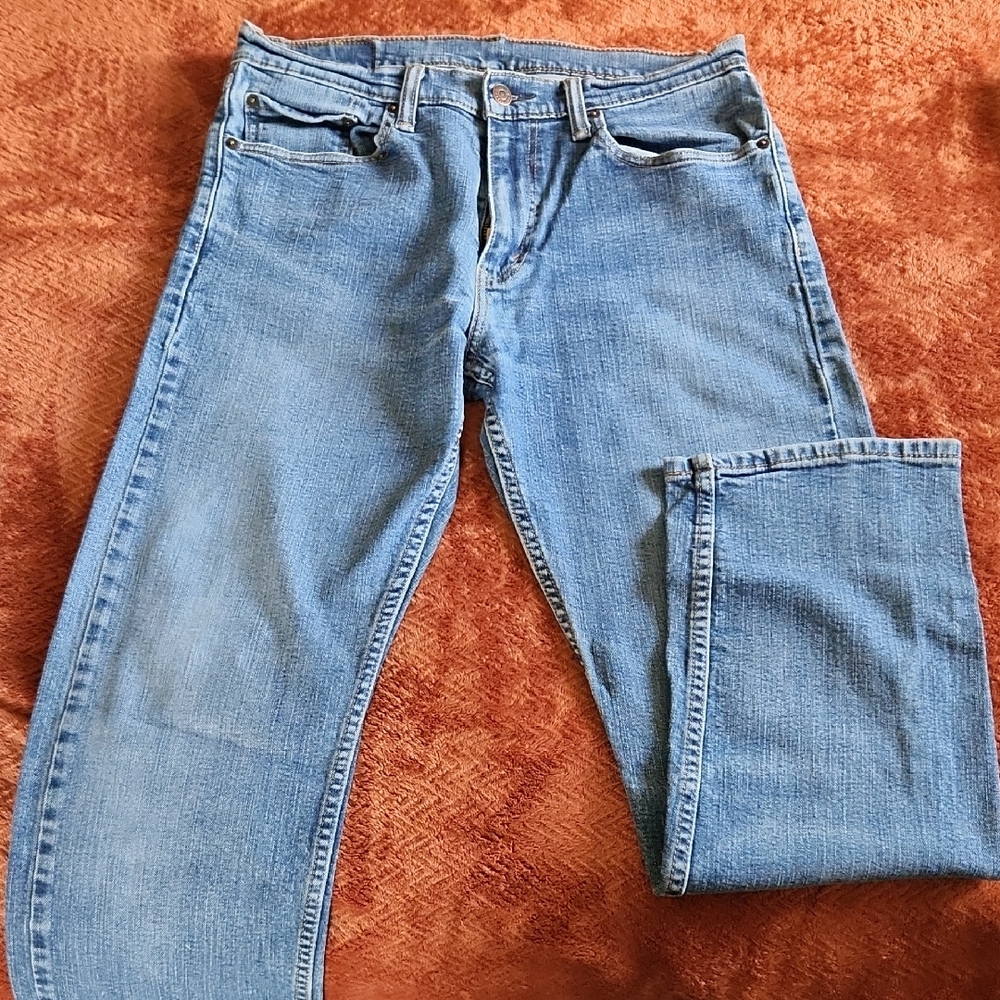 Levi's Blue Straight Jeans Classic Denim